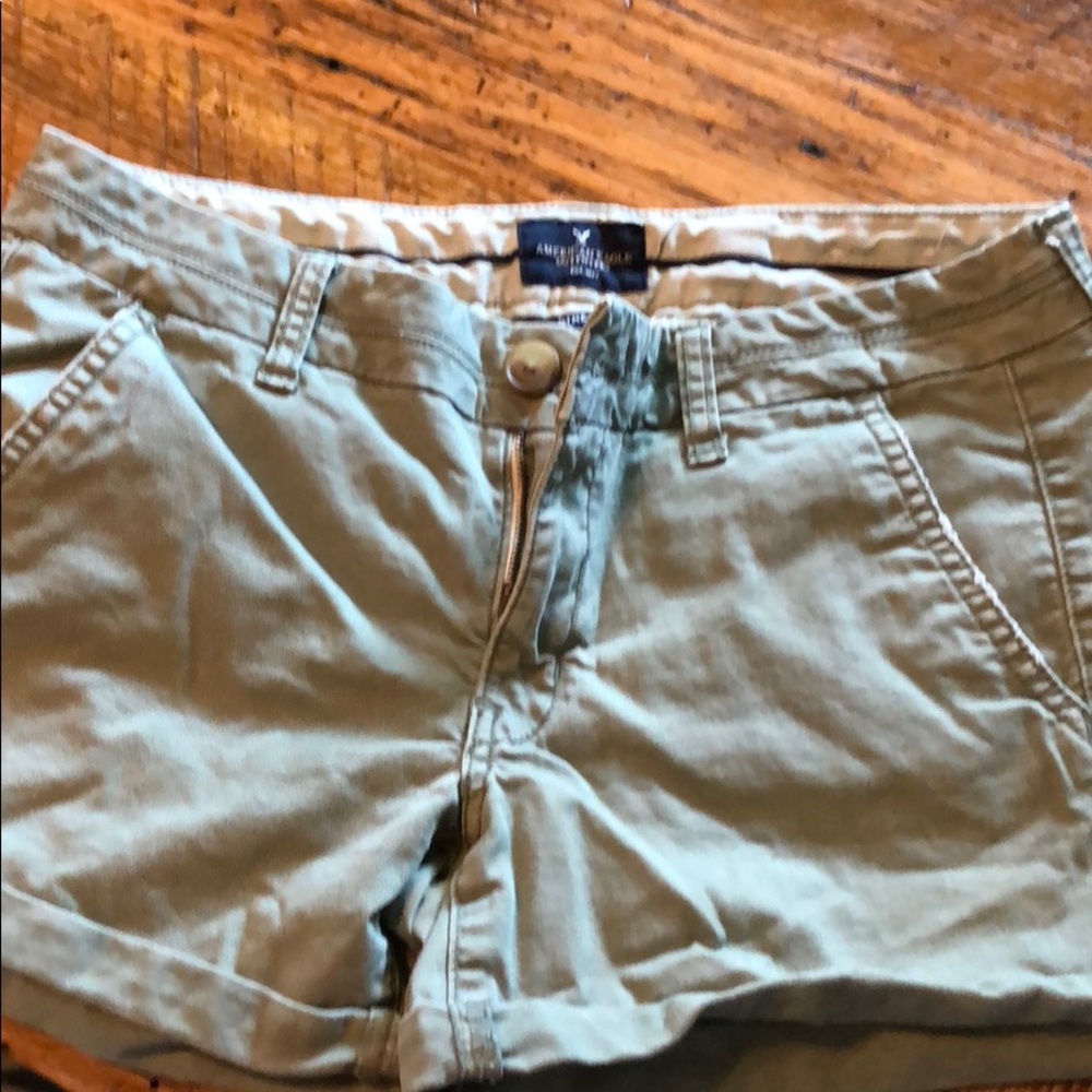 Army colored shorts